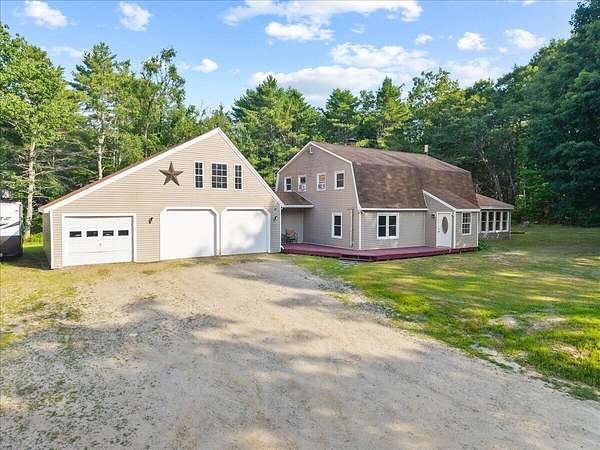 2.3 Acres of Land with Home for Sale in Bowdoinham, Maine