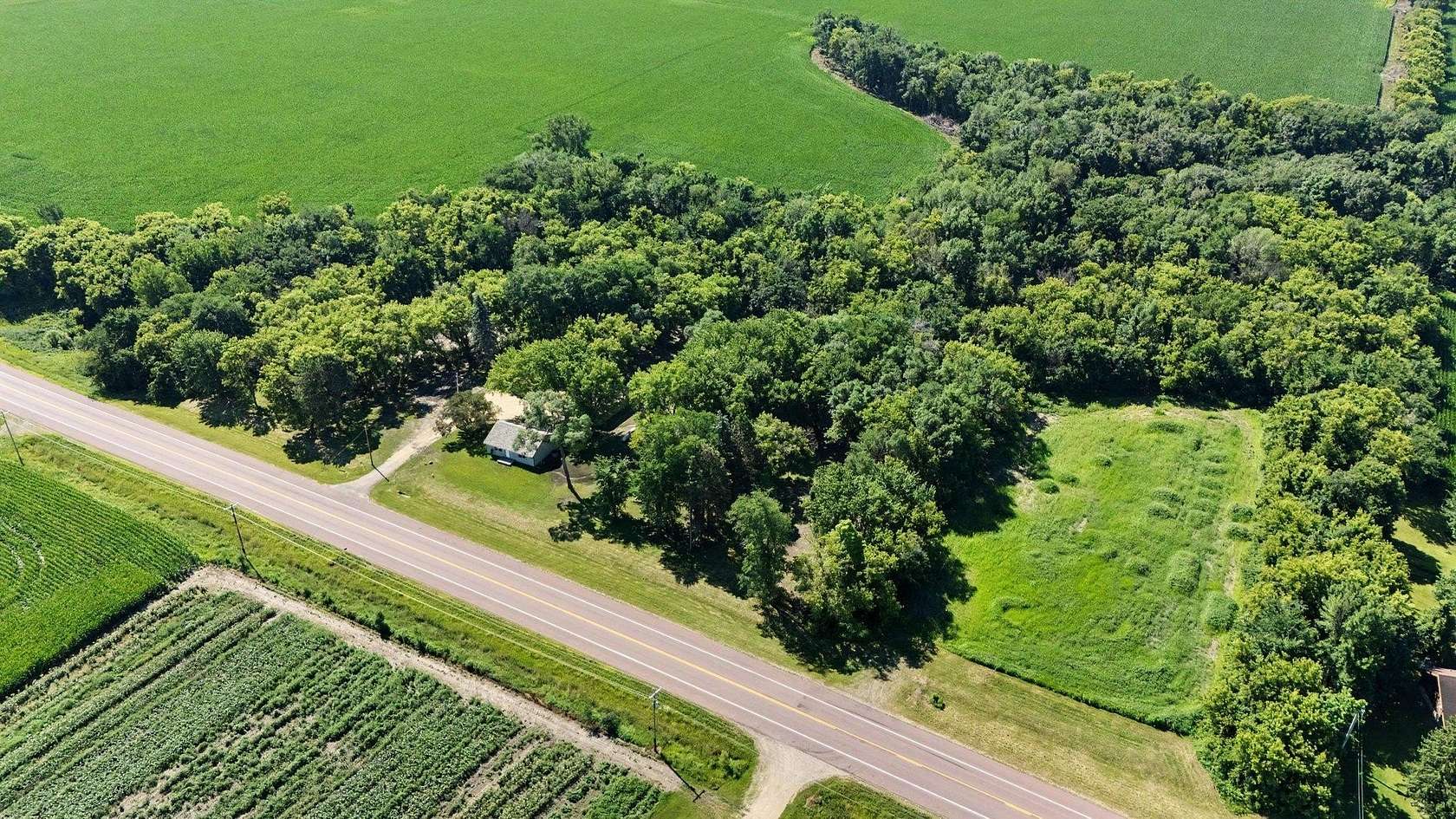 9.88 Acres of Land with Home for Sale in Le Sueur, Minnesota