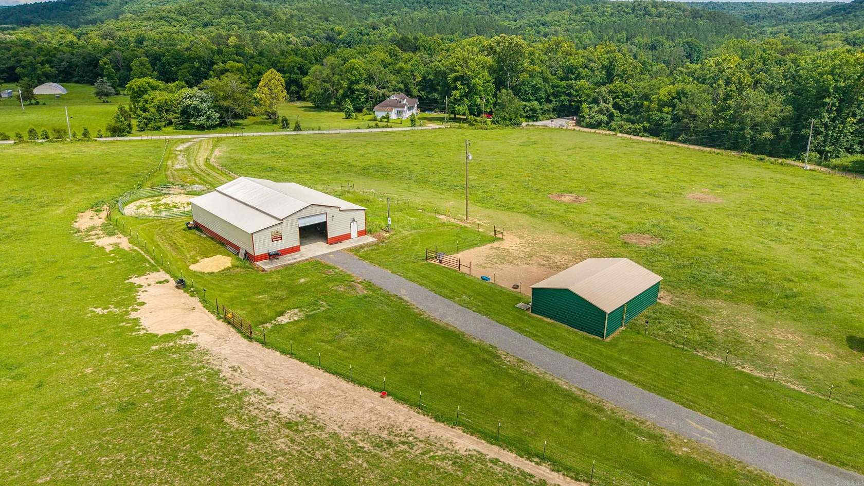 11 Acres of Land with Home for Sale in Mountain Pine, Arkansas