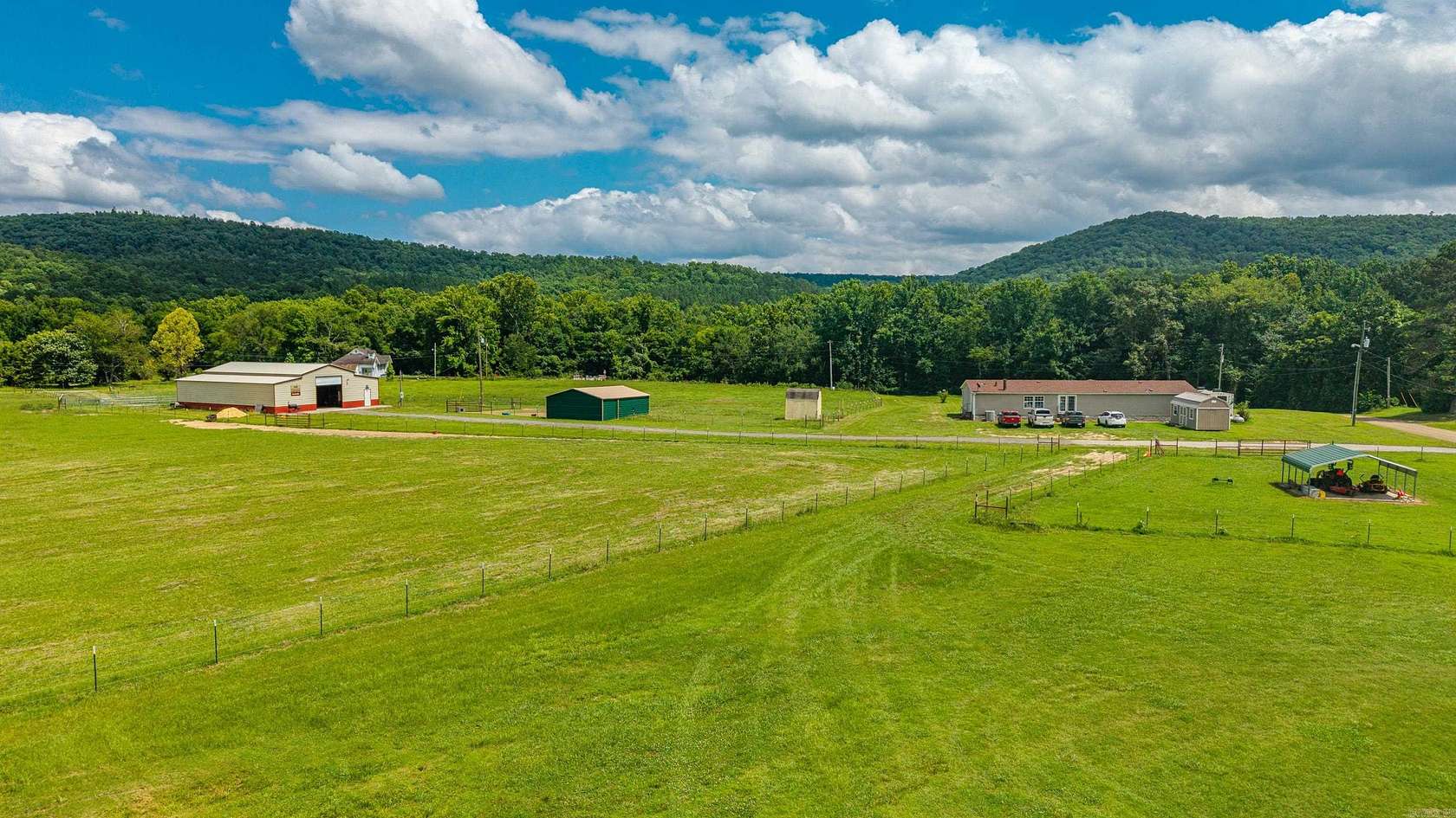 11 Acres of Land with Home for Sale in Mountain Pine, Arkansas