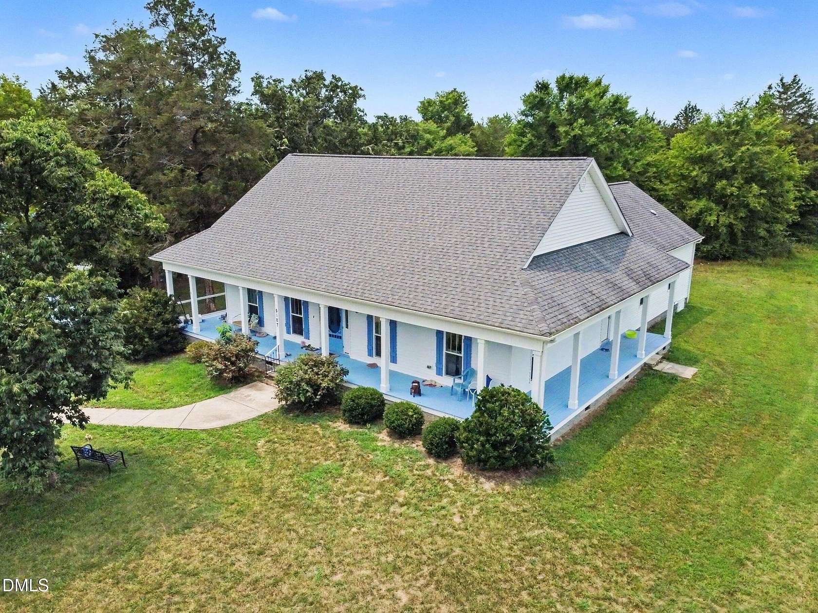 10.3 Acres of Land with Home for Sale in Oxford Township, North Carolina