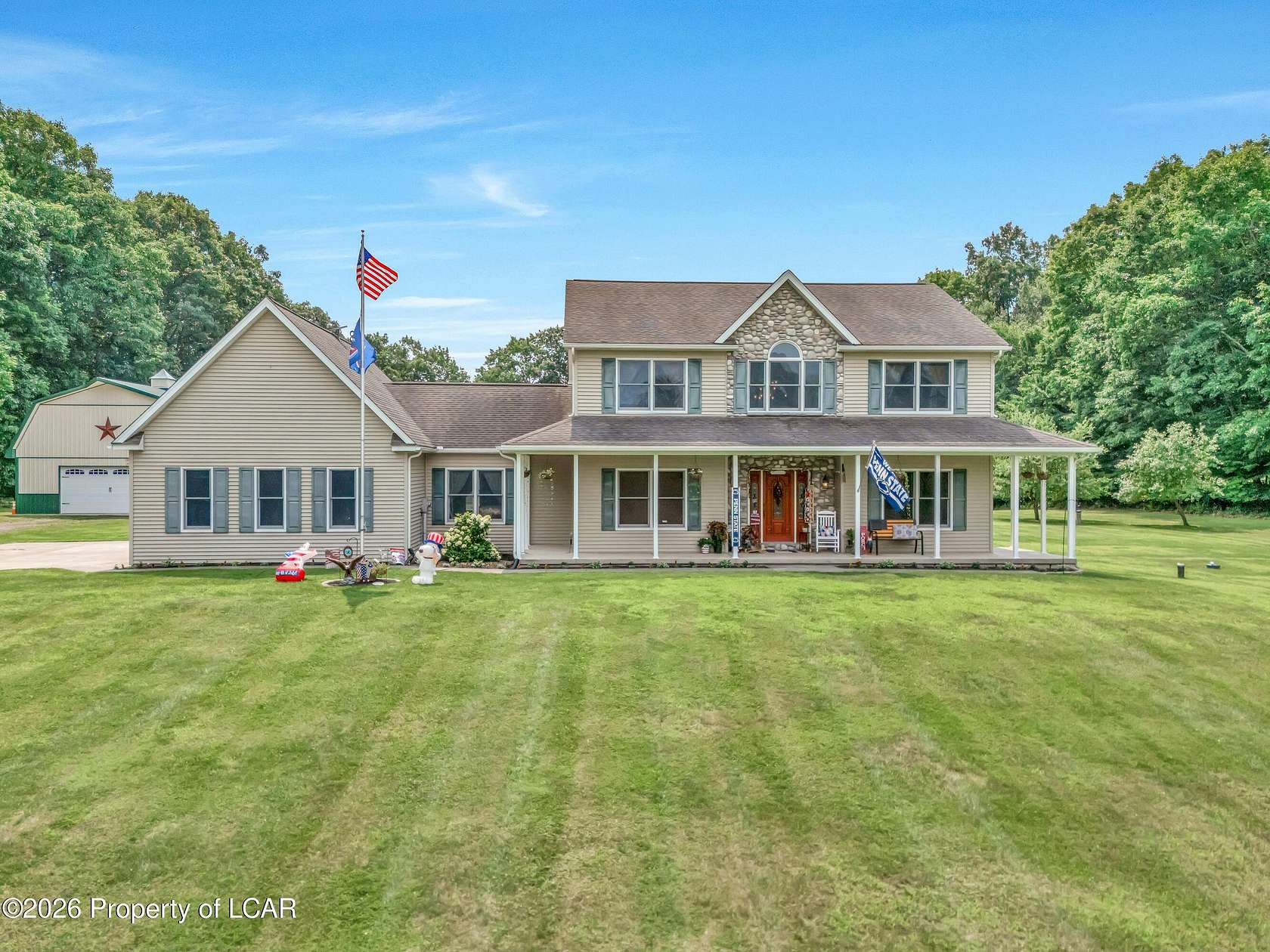 5.23 Acres of Land with Home for Sale in Shickshinny, Pennsylvania