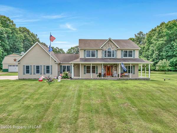 5.23 Acres of Land with Home for Sale in Shickshinny, Pennsylvania