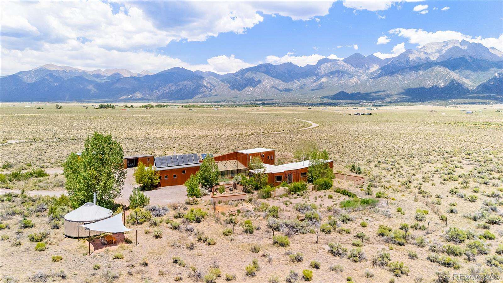 15 Acres of Land with Home for Sale in Crestone, Colorado