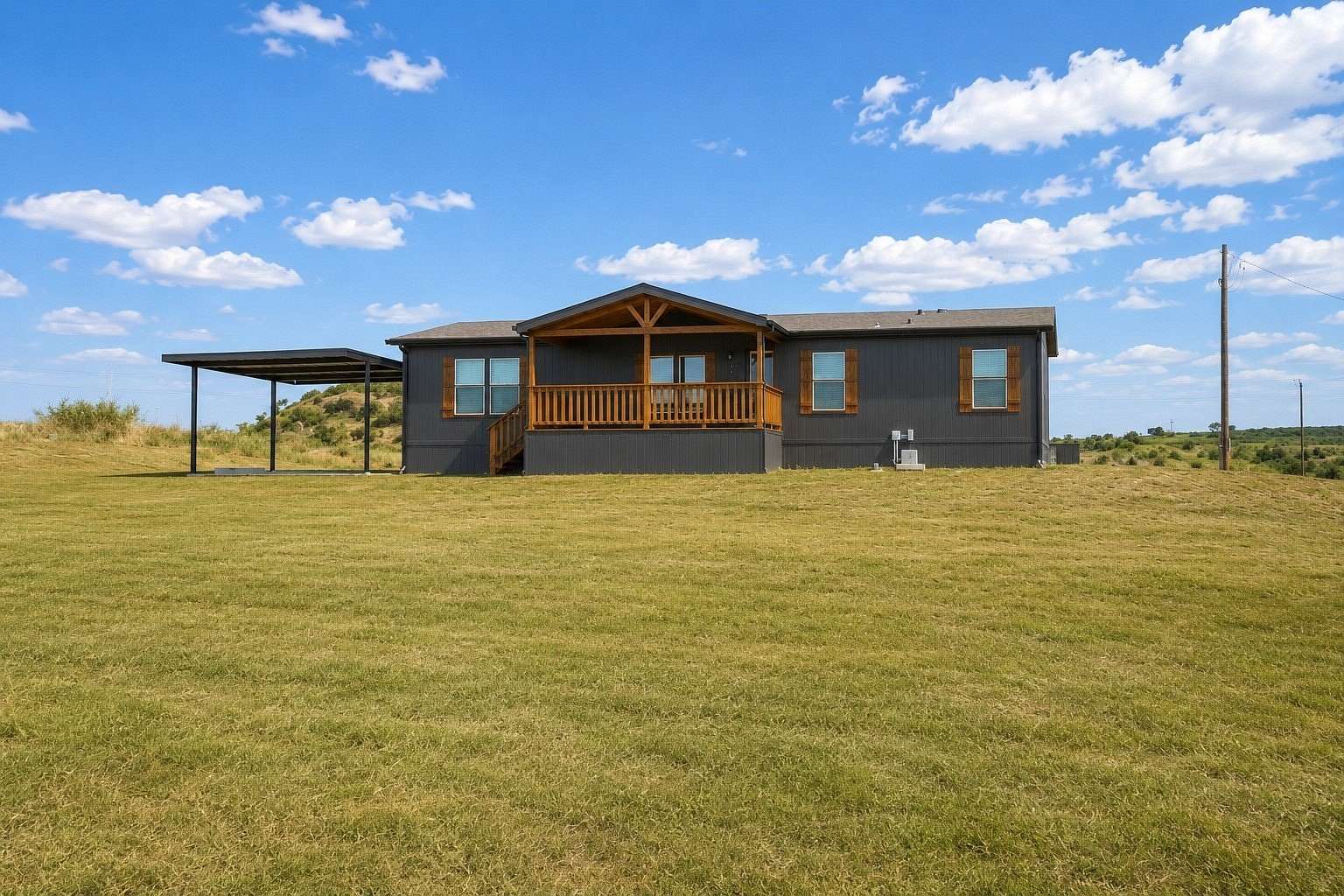 2 Acres of Land with Home for Sale in Bellevue, Texas