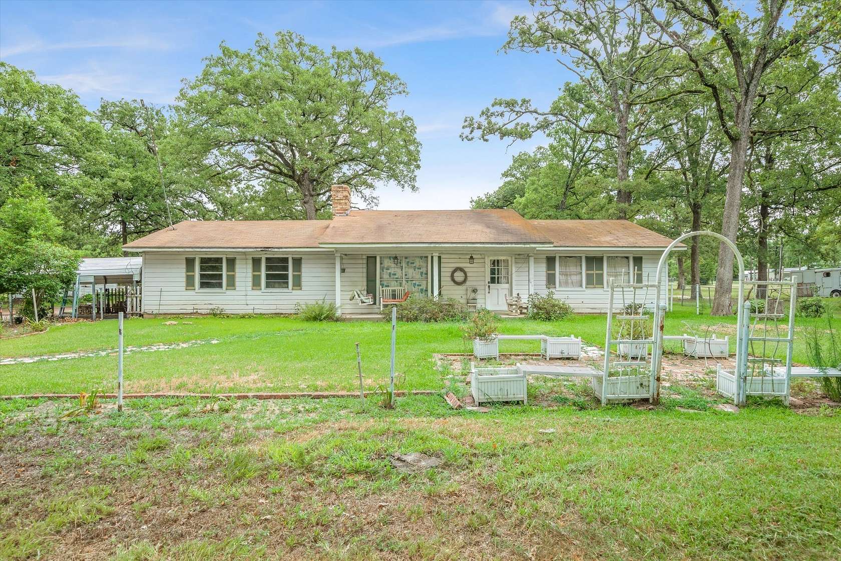 5 Acres of Land with Home for Sale in Canton, Texas