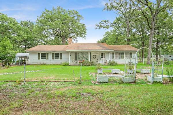 5 Acres of Land with Home for Sale in Canton, Texas