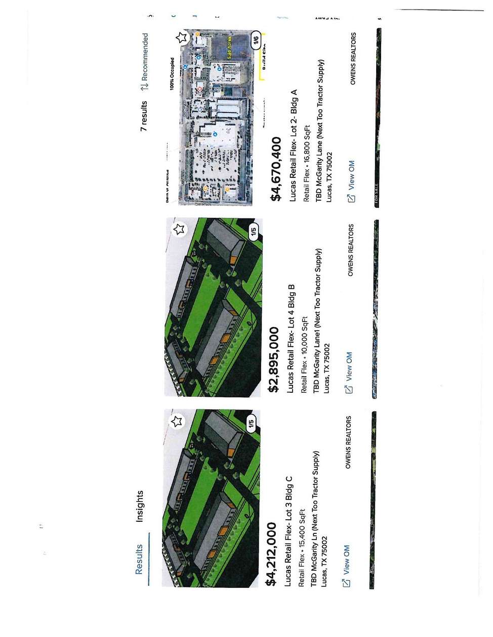5.76 Acres of Commercial Land for Sale in Lucas, Texas
