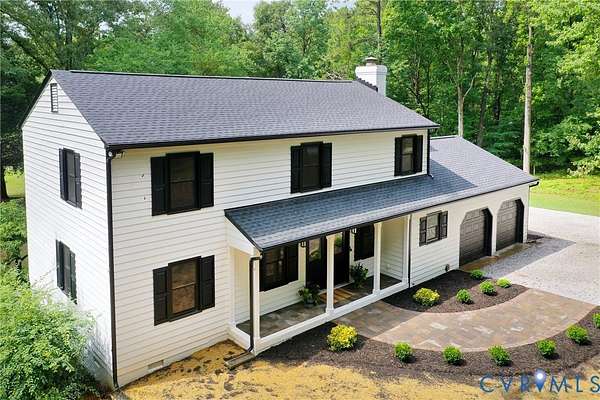 6.61 Acres of Land with Home for Sale in Crozier, Virginia