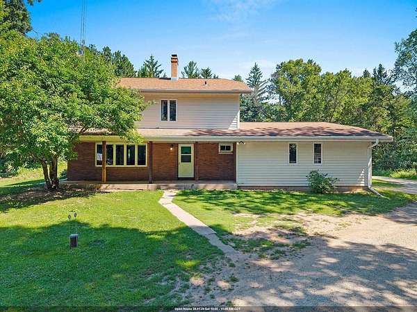 9.78 Acres of Land with Home for Sale in Crivitz, Wisconsin