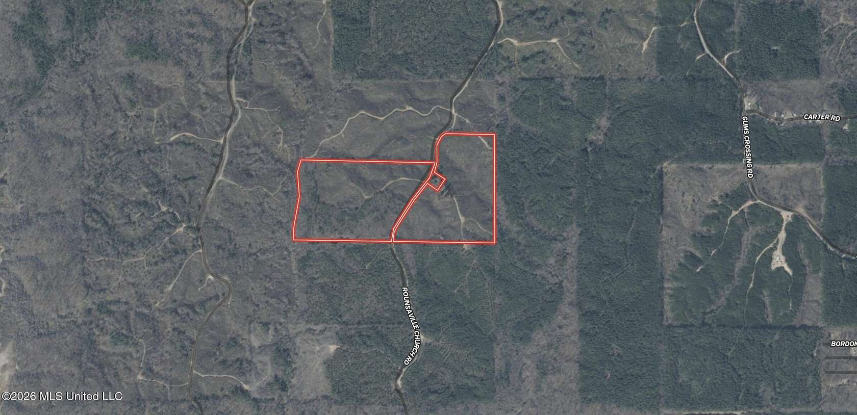 106 Acres of Recreational Land for Sale in Coffeeville, Mississippi