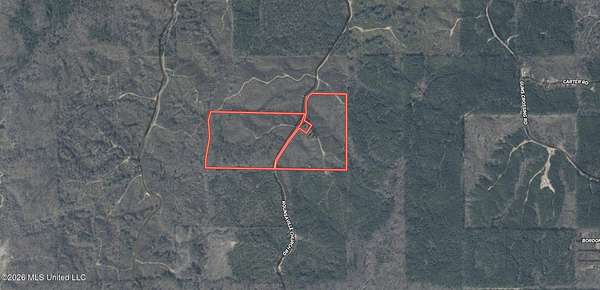 106 Acres of Recreational Land for Sale in Coffeeville, Mississippi