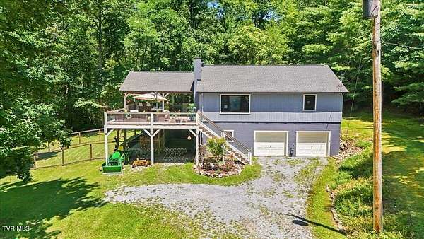 11 Acres of Land with Home for Sale in Elizabethton, Tennessee