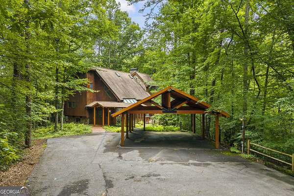 32.7 Acres of Recreational Land with Home for Sale in Toccoa, Georgia
