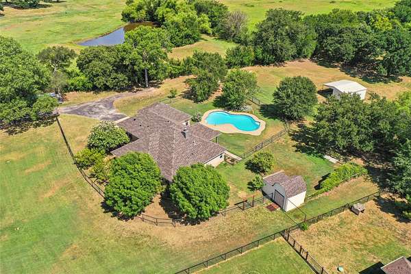 2.69 Acres of Land with Home for Sale in Aubrey, Texas