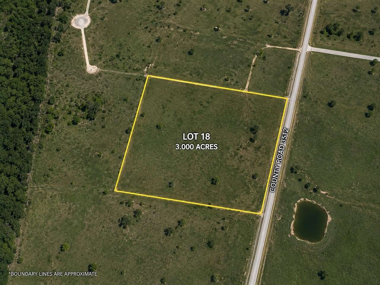 3 Acres of Residential Land for Sale in Dike, Texas