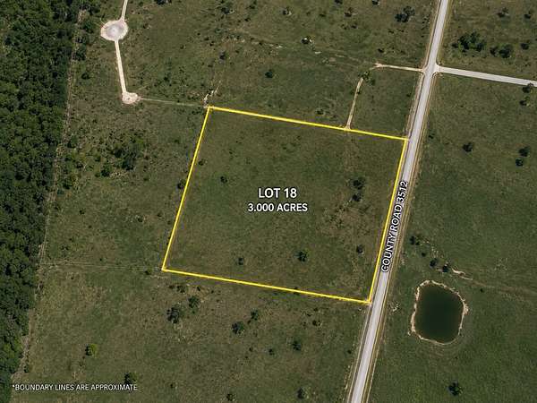 3 Acres of Residential Land for Sale in Dike, Texas