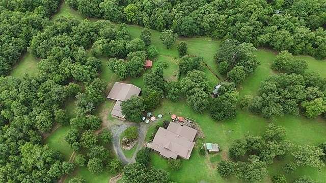 50 Acres of Recreational Land with Home for Sale in Fort Gibson, Oklahoma