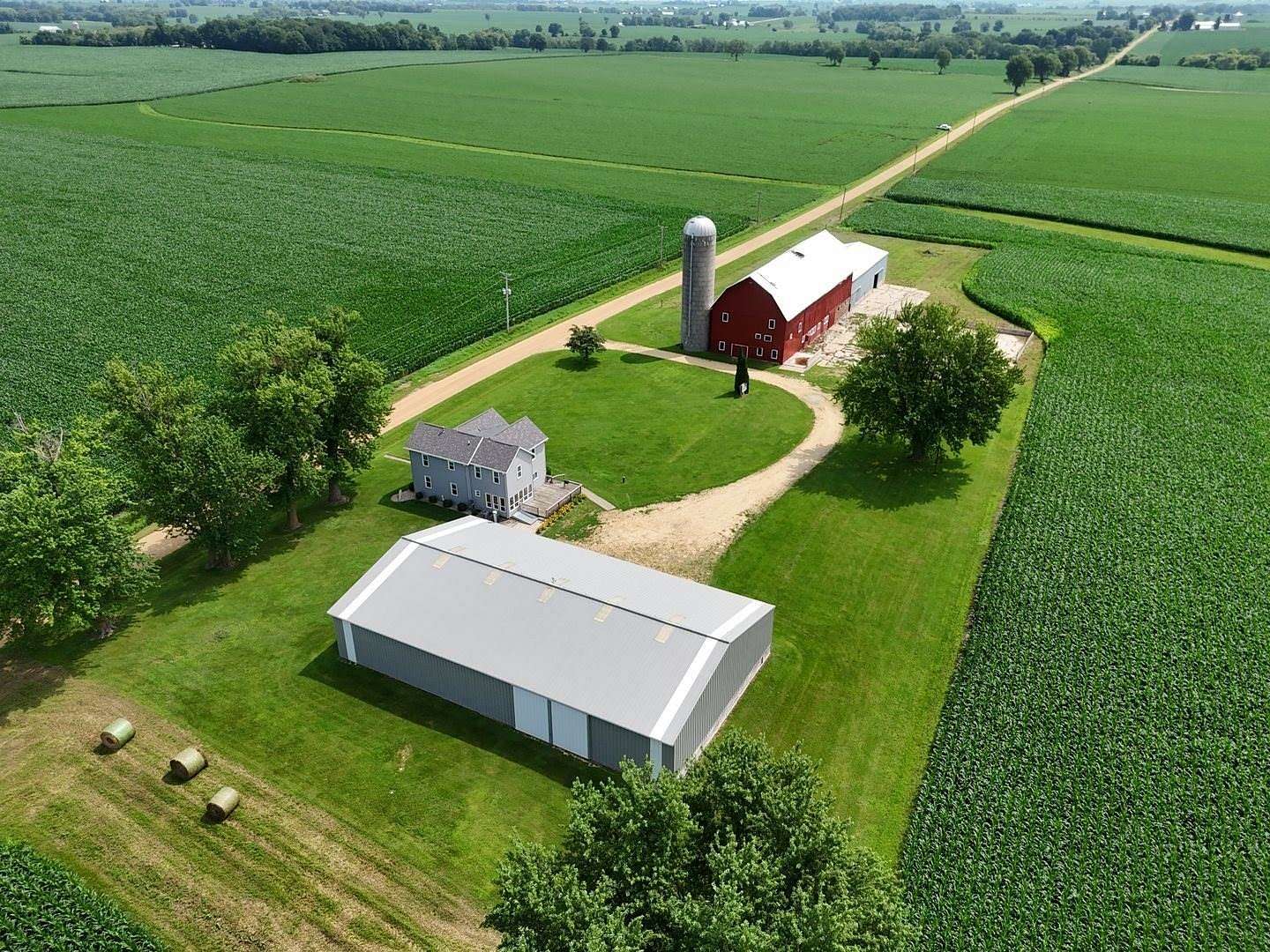 3.3 Acres of Land with Home for Sale in Dakota, Illinois