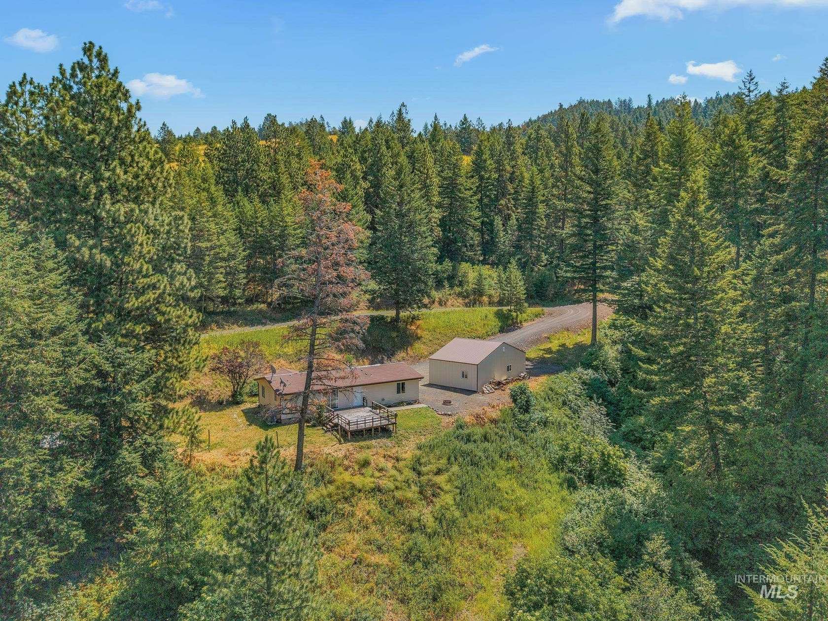 5 Acres of Land with Home for Sale in Lewiston, Idaho