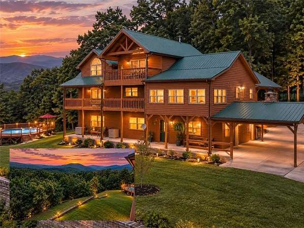 3 Acres of Land with Home for Sale in Ellijay, Georgia
