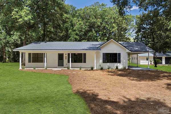 2.79 Acres of Land with Home for Sale in Milton, Florida