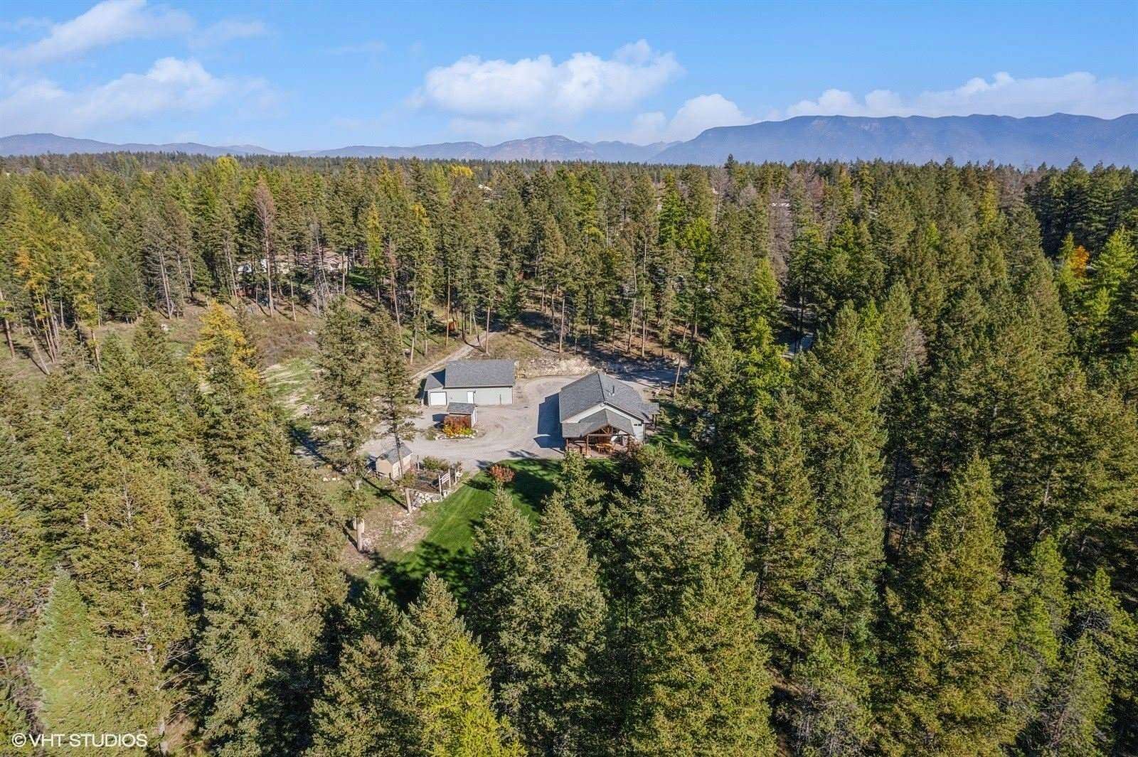 5.28 Acres of Land with Home for Sale in Whitefish, Montana