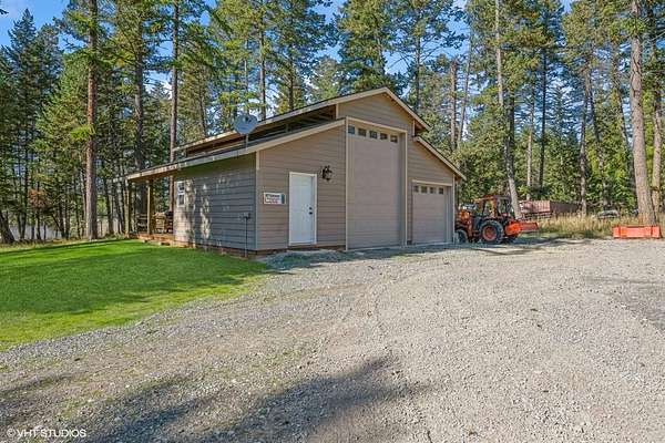 5.28 Acres of Land with Home for Sale in Whitefish, Montana
