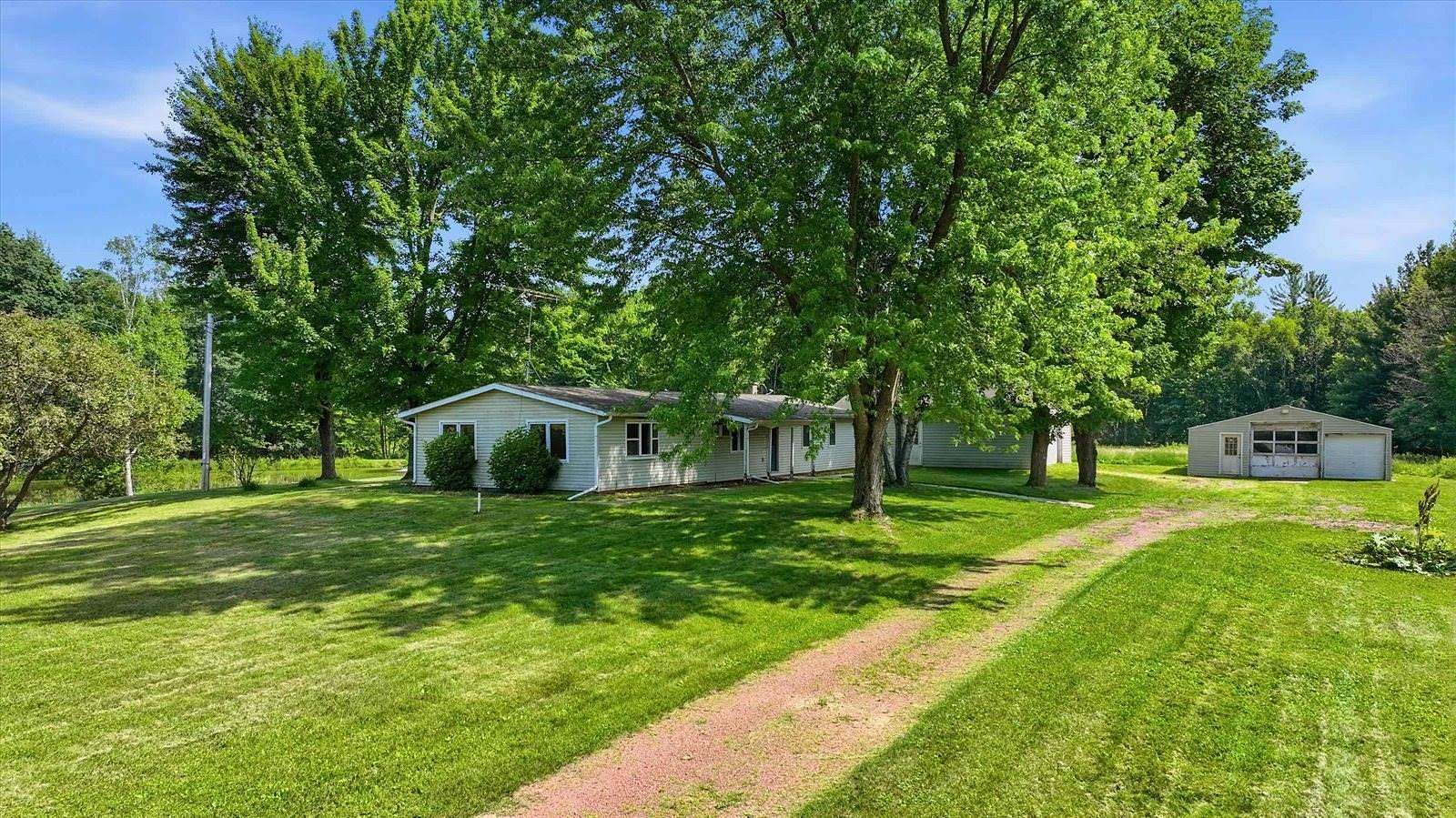27.2 Acres of Recreational Land with Home for Sale in Chili, Wisconsin