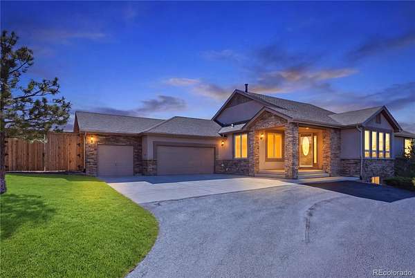 5.29 Acres of Land with Home for Sale in Castle Rock, Colorado