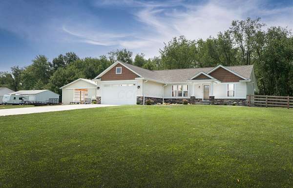 3.4 Acres of Land with Home for Sale in Gambier, Ohio