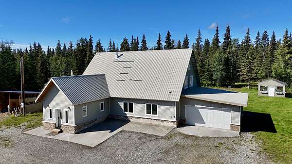4.74 Acres of Land with Home for Sale in Delta Junction, Alaska