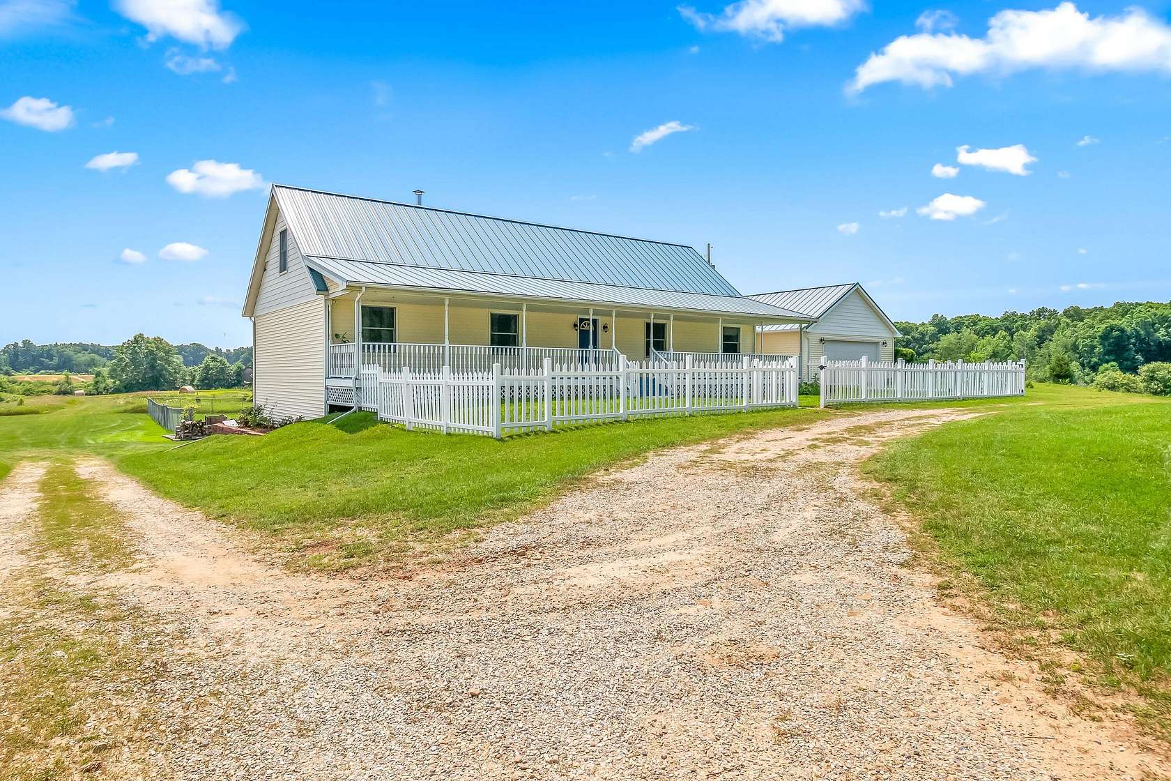 7.78 Acres of Land with Home for Sale in Jerome, Michigan
