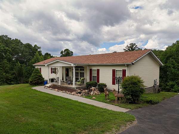 16.7 Acres of Land with Home for Sale in Christiansburg, Virginia