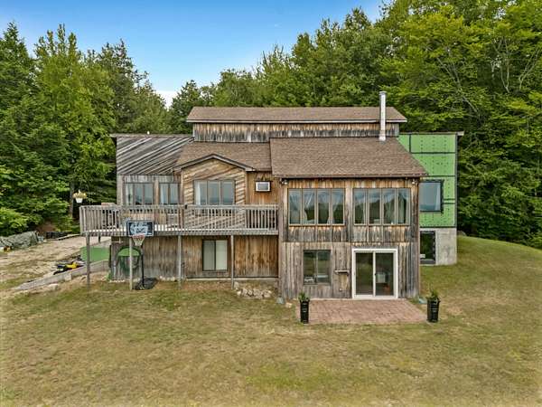 10 Acres of Land with Home for Sale in Sebago Town, Maine