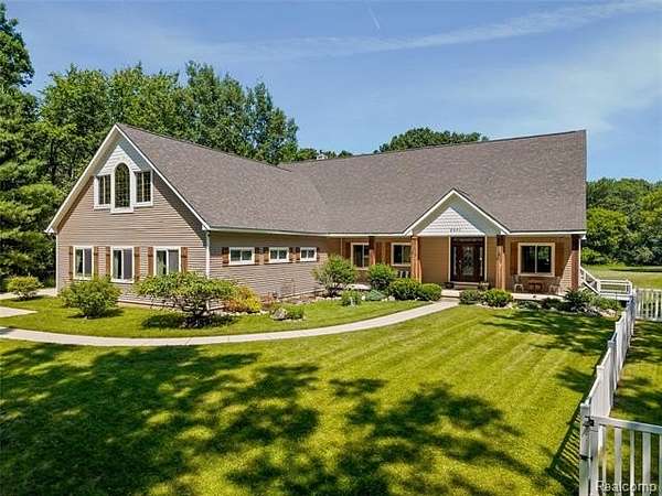 2.5 Acres of Land with Home for Sale in Springfield Township, Michigan