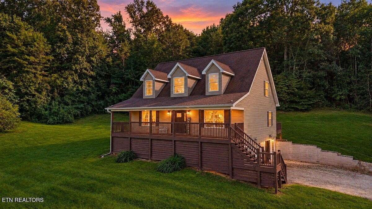 4.35 Acres of Land with Home for Sale in Rocky Top, Tennessee