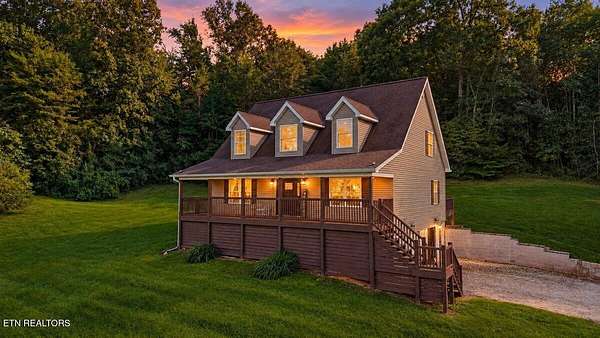 4.35 Acres of Land with Home for Sale in Rocky Top, Tennessee