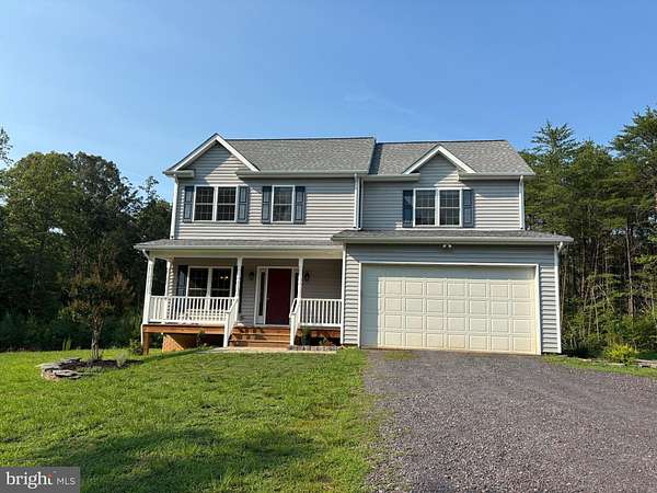 7 Acres of Land with Home for Lease in King George, Virginia