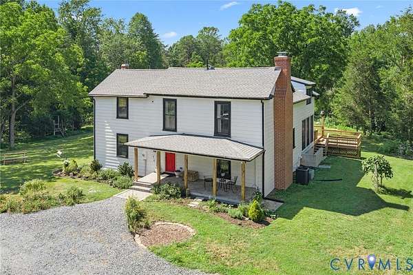 10 Acres of Land with Home for Sale in Fork Union, Virginia