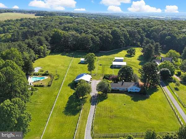 6.77 Acres of Land with Home for Sale in Woodbine, Maryland