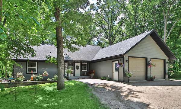15.6 Acres of Land with Home for Sale in Motley, Minnesota