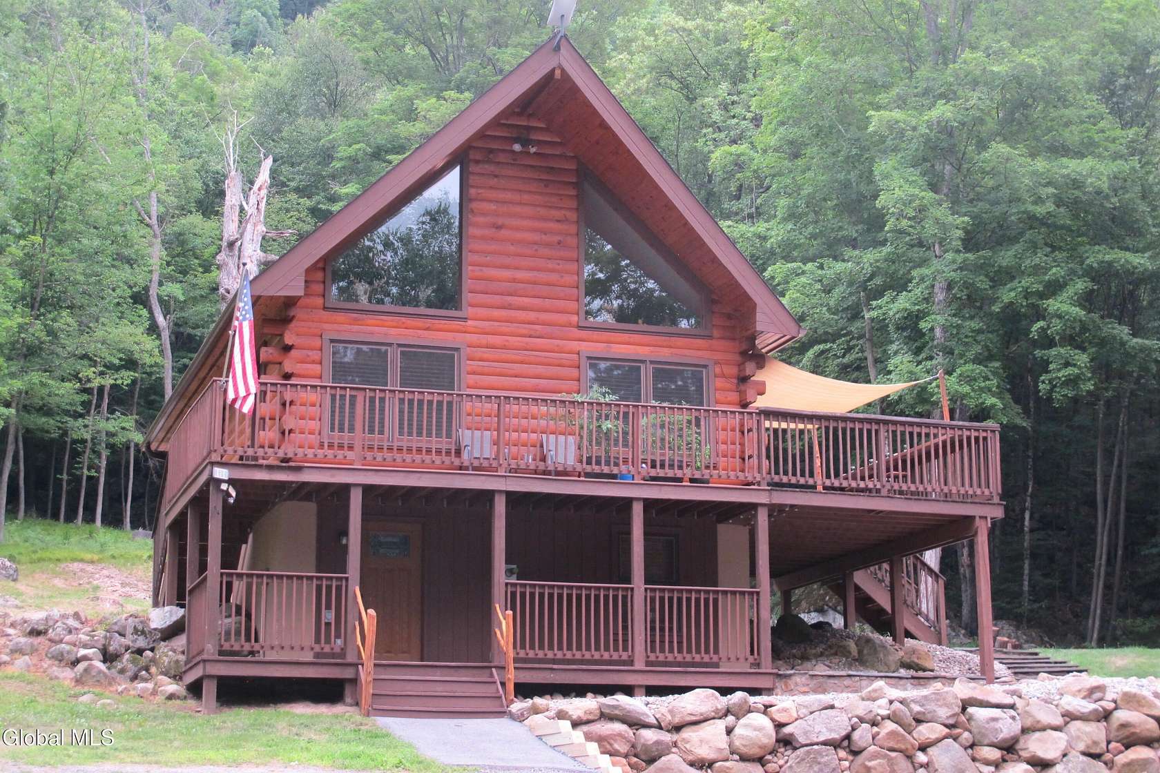 10 Acres of Recreational Land with Home for Sale in Lake Luzerne, New York