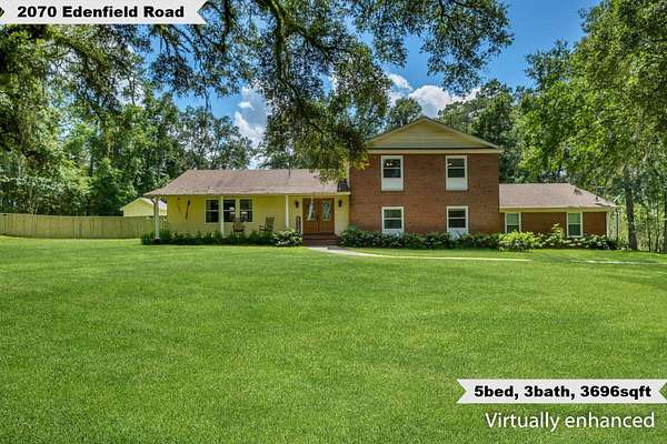 2 Acres of Land with Home for Sale in Tallahassee, Florida