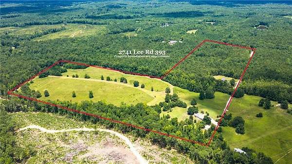 51.9 Acres of Land with Home for Sale in Auburn, Alabama