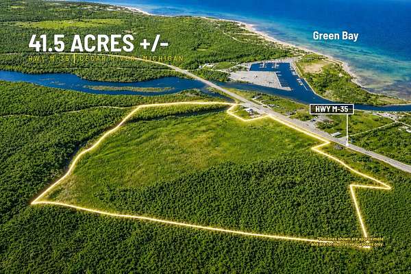 41.5 Acres of Land for Sale in Cedar River, Michigan