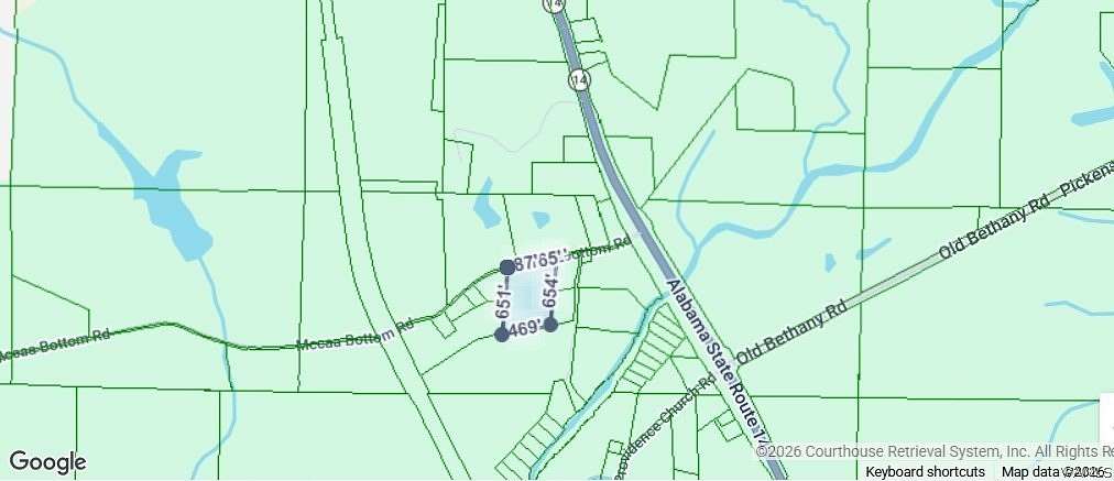 6.9 Acres of Land for Sale in Aliceville, Alabama