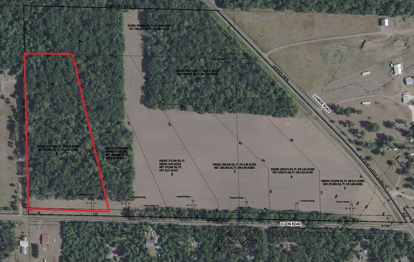 9.4 Acres of Residential Land for Sale in Sunrise Township, Minnesota
