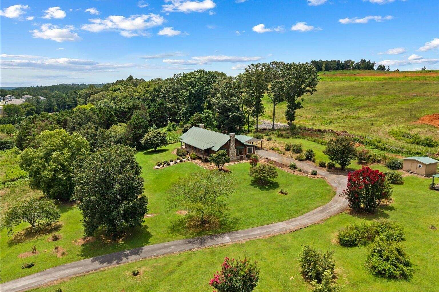 7.44 Acres of Land with Home for Sale in Adairsville, Georgia