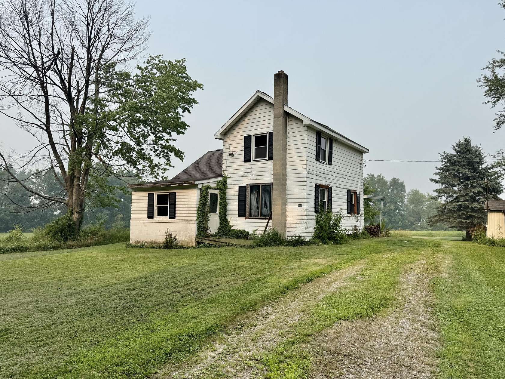 6 Acres of Land with Home for Sale in Tekonsha, Michigan